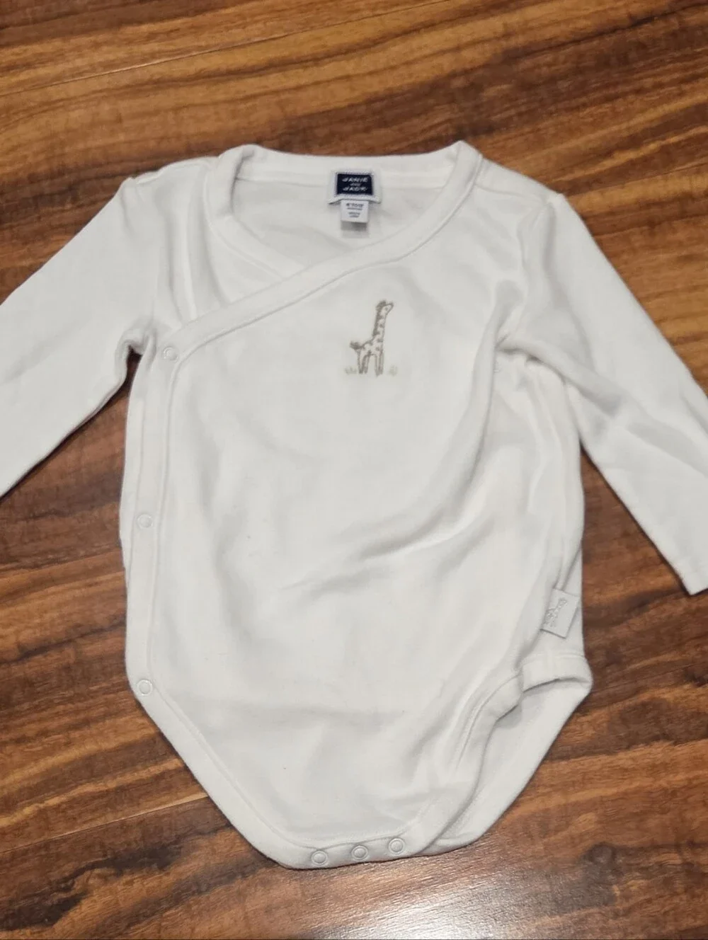 Janie and Jack NWT 6-12 month striped sweater, giraffe bodysuit and pants set